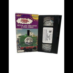 Thomas the Tank Engine Friends Better Late Than Never VHS 1991 Video Tape Train